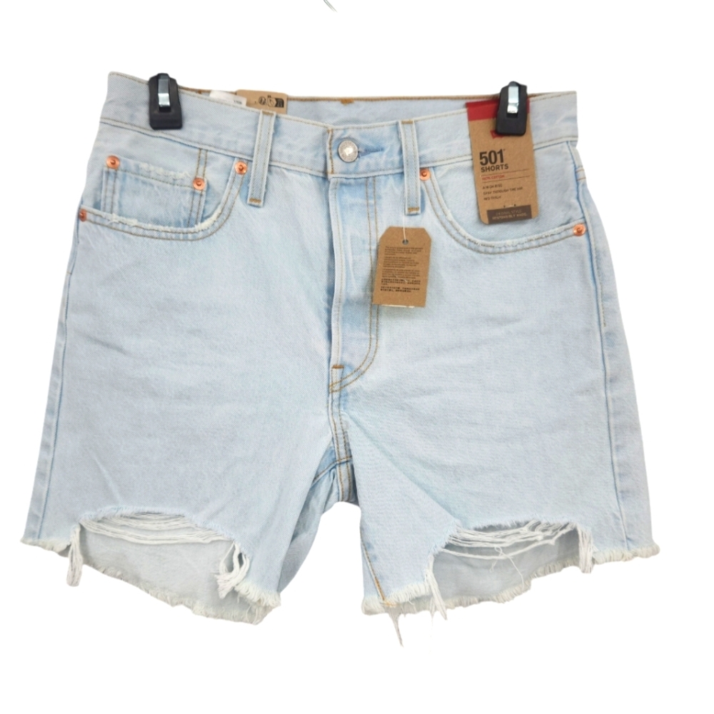 New Levi's 501 Denim Shorts 28